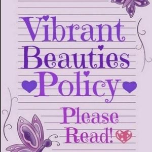 💟Vibrant Beauties Shop Policy💟